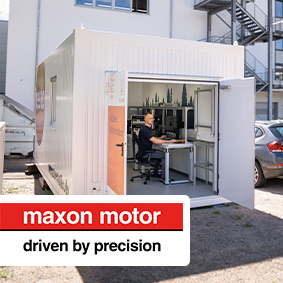 mobiles Kalibrierlabor bei maxon motor