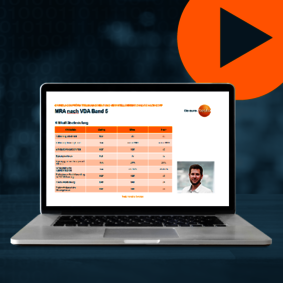 Webinar Grundlagen Prüfmittelmanagement inklusive Messstellenrisikoanalyse nach GAMP Bildausschnitt vom Live-Webinar Grundlagen Prüfmittelmanagement inklusive Messstellenrisikoanalyse nach GAMP